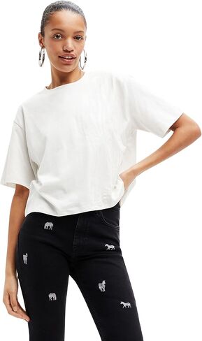 Desigual Women's T-Shirt Short Sleeve in Saudi Arabia