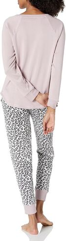 Splendid Women's Long Sleeve Lounge Top and Cozy Bottom Pant Pajama Set Pj in Saudi Arabia
