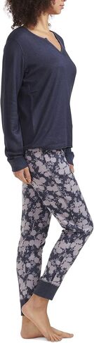 Splendid Women's Long Sleeve Lounge Top and Cozy Bottom Pant Pajama Set Pj in Saudi Arabia