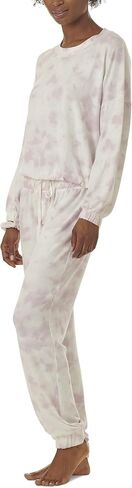 Splendid Women's Long Sleeve Lounge Top and Cozy Bottom Pant Pajama Set Pj in Saudi Arabia