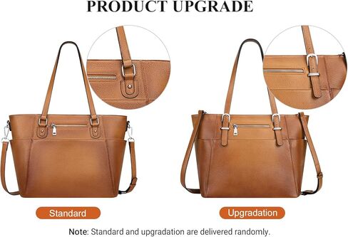 اوفر ايرث شنطة يد نسائية من الجلد الطبيعي مع جيوب متعددة in Kuwait