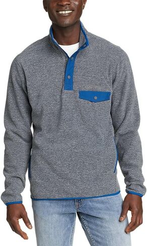 Eddie Bauer Men's Chutes Mock Neck Fleece in Saudi Arabia