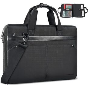 زد-مجيس شنطة لابتوب للرجال مقاس 15.6 انش، شنطة كتف ماسنجر مقاومة للماء تي اس ايه مع حزام، شنطة لابتوب للمكتب والجامعة لاجهزة اتش بي وديل ونوت بوك وماك بوك in Kuwait