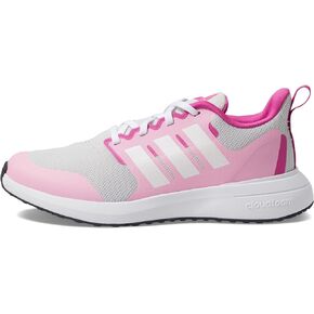 حذاء Adidas للجنسين للأطفال Fortarun 2.0 Cloudfoam رياضي للجري برباط