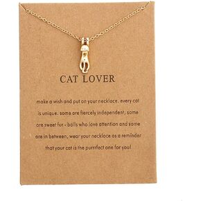 Eoumy Women Unicorn Elephant Necklace Earrings Set Gold Ainmal Theme Lucky Necklace with Gift Message Card in Saudi Arabia