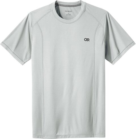 Outdoor Research Men's Echo T-Shirt – Quick Drying & UV Protection Shirt Pebble in Saudi Arabia