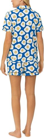 بيجامة BedHead Zappos Print Lab: مجموعة سراويل قصيرة بأكمام قصيرة من الجانب المشمس in Kuwait