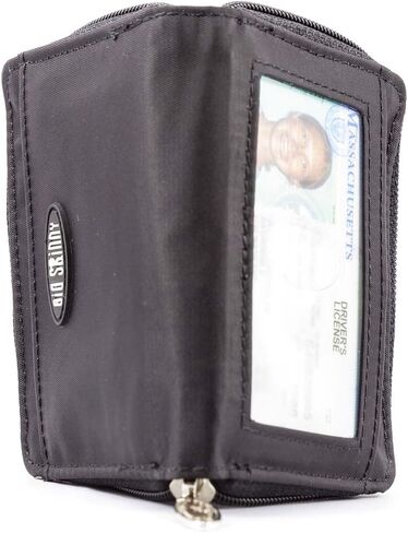 Big Skinny Polka Accordion Card Case Slim Wallet, Holds Up to 30 Cards in Saudi Arabia