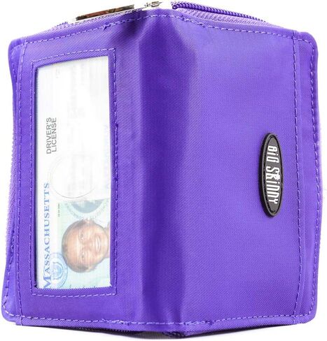 Big Skinny Polka Accordion Card Case Slim Wallet, Holds Up to 30 Cards in Saudi Arabia