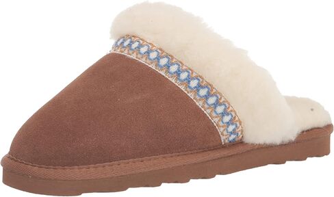 MUK LUKS Women's Dawn Suede Scuff Slipper in Saudi Arabia