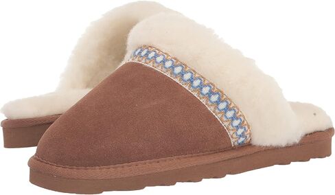 MUK LUKS Women's Dawn Suede Scuff Slipper in Saudi Arabia