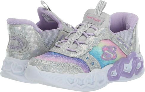 Skechers Unisex-Child Infinite Heart Lights-Eternal Shimmer Sneaker in Saudi Arabia