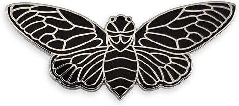 Pinsanity Black Cicada Enamel Lapel pin in Saudi Arabia