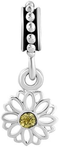 NARTGO Daisy Dangle Charm Compatible With Pandora Charms Bracelets in Saudi Arabia