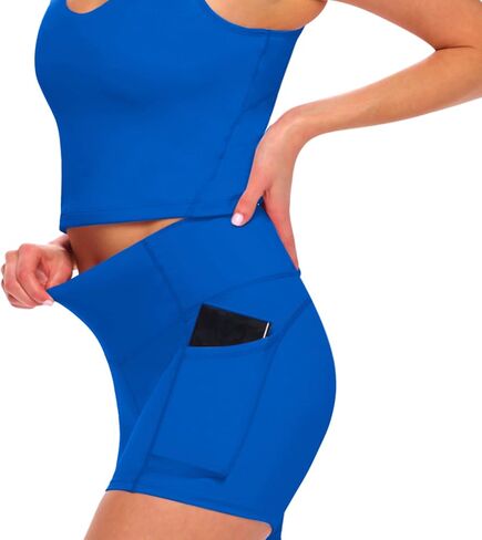 Natural Uniforms Women's High Waist Yoga Shorts with Tummy Control in Saudi Arabia