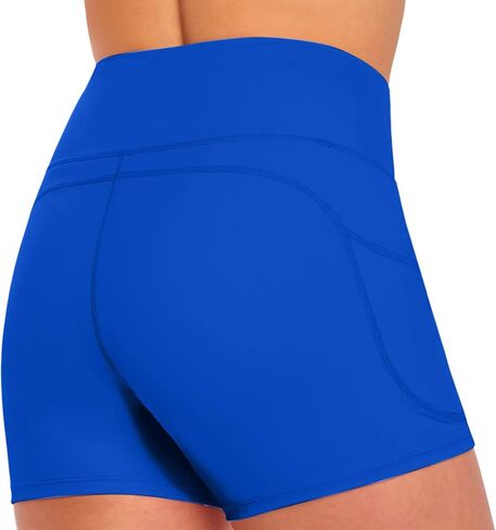 Natural Uniforms Women's High Waist Yoga Shorts with Tummy Control in Saudi Arabia