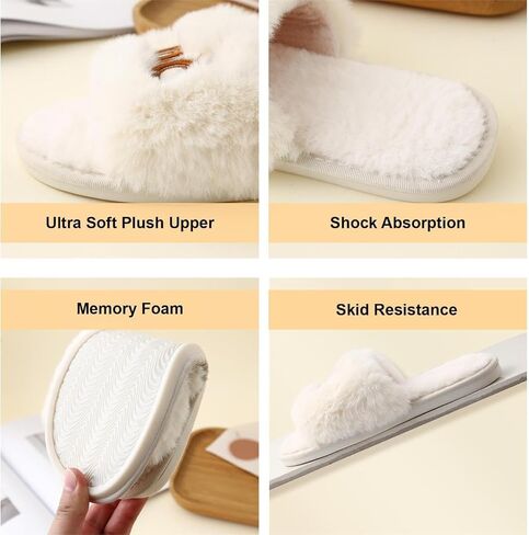 شباشب Vamelia النسائية I Do Slide، أحذية مسطحة لوصيفات العروس، شباشب زفاف زغبية، العروس لتكون، هدايا الزواج لشهر العسل in Kuwait