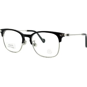 Moncler ML5079-D - 001 Eyeglasses Rectangular Black/Ruthenium 54mm in Kuwait