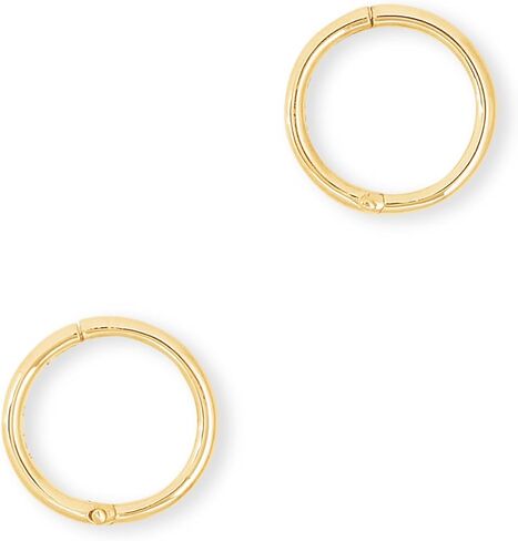 Kendra Scott Keeley 10mm Huggie Earrings in 18k Gold Vermeil in Saudi Arabia