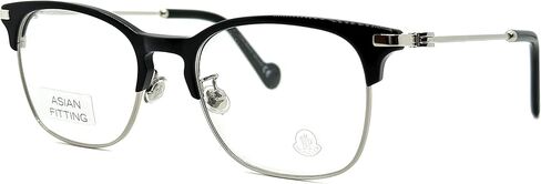 Moncler ML5079-D - 001 Eyeglasses Rectangular Black/Ruthenium 54mm in Saudi Arabia