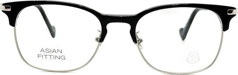 Moncler ML5079-D - 001 Eyeglasses Rectangular Black/Ruthenium 54mm in Saudi Arabia