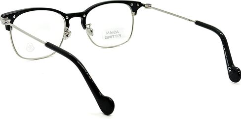 Moncler ML5079-D - 001 Eyeglasses Rectangular Black/Ruthenium 54mm in Saudi Arabia
