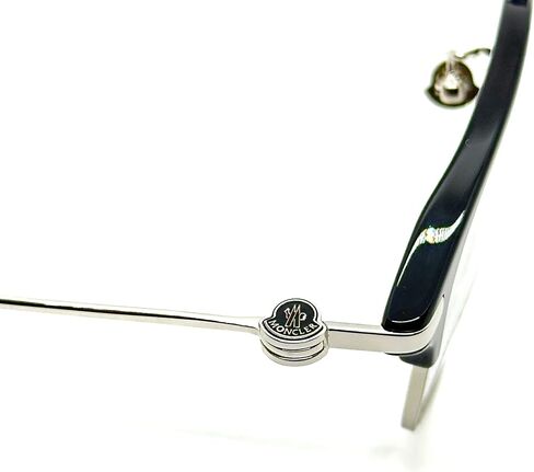 Moncler ML5079-D - 001 Eyeglasses Rectangular Black/Ruthenium 54mm in Saudi Arabia