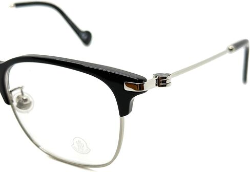 Moncler ML5079-D - 001 Eyeglasses Rectangular Black/Ruthenium 54mm in Saudi Arabia
