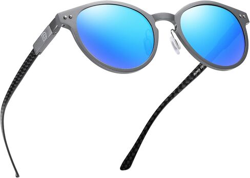 DUCO Mens Polarized Sunglasses for Men, Ultra Lightweight Carbon Fiber Sun Glasses UV Protection UV400 Shades DC3018 in Saudi Arabia