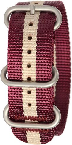BERTUCCI DX3 B-210 Crimson w/Defender Khaki 22mm Nylon Watch Band in Saudi Arabia