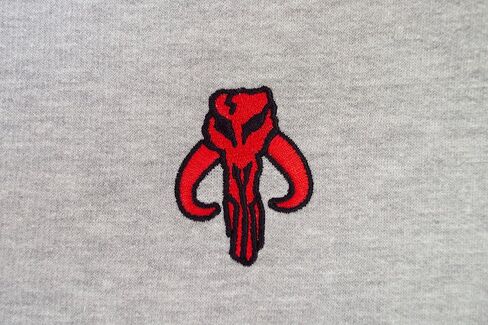 STAR WARS Men's Embroidered Mandalorian Emblem Sweatshirt in Saudi Arabia
