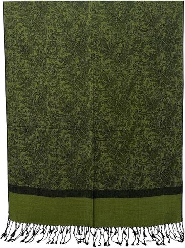 Pashmina Shawl Wrap for Women Soft Lightweight Multi-Purpose Scarf for Weddings, Parties & Casual Wear in Kuwait