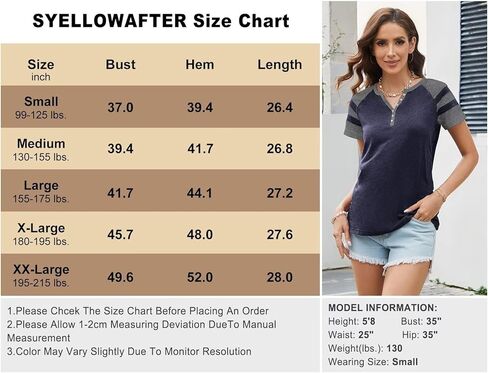Women Henley Summer Tee Color Block Y2K Tops Button Down T-Shirts Raglan Short Sleeves Casual Tunic in Saudi Arabia