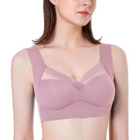 Intimate Portal Gemma Padded Bralette Wireless Demi Cups Back Smoothing Bra in Saudi Arabia