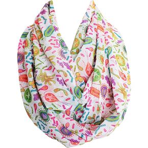 Etwoa Virus Infinity Scarf Circle Scarf Loop Scarf in Kuwait