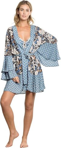 Maaji Women's Kimono, Blue, LG in Saudi Arabia