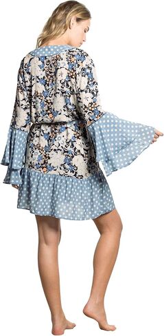 Maaji Women's Kimono, Blue, LG in Saudi Arabia