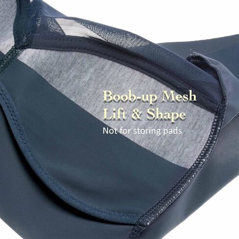 Intimate Portal Gemma Padded Bralette Wireless Demi Cups Back Smoothing Bra in Saudi Arabia