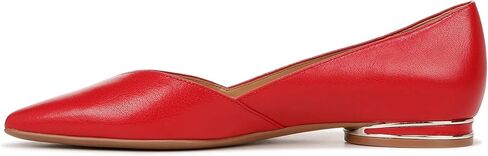 Naturalizer Women's Havana Ballet Flat, Crantini Red Leather, 6.5 in Saudi Arabia