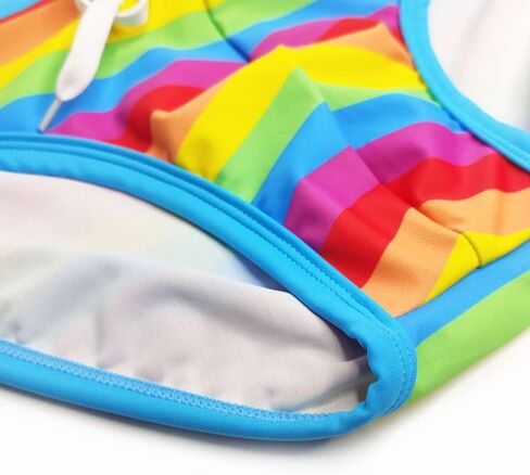 UXH Mens Swimsuit Briefs Padded Swimwear Stitching Sexy Fashion Swimming Bikini Board Beach Surfing Swim in Kuwait