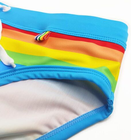 UXH Mens Swimsuit Briefs Padded Swimwear Stitching Sexy Fashion Swimming Bikini Board Beach Surfing Swim in Kuwait