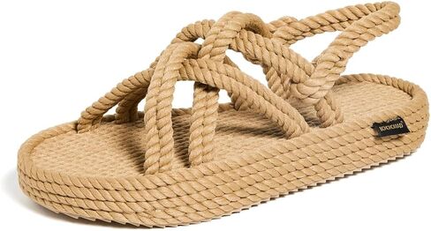 صنادل Bodrum Rope النسائية من BOHONOMAD in Kuwait
