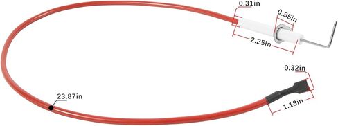 Upgraded 61692222 Durable Spark Sense Electrode Compatible with RV Norcold Refrigerator Replace for 1200LR, 1200LRBK, 1200LRIM, 1200LRIMBK, 1200LRIMBKD, 1200LRIMD, Part Number: 6169 in Saudi Arabia