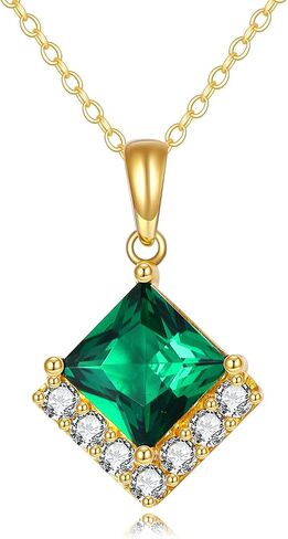 KECHO 14K Gold Grandma Necklace Gifts for Grandma from Granddaughter Grandchild 1CT Moissanite Heart Pendant Jewelry for Women Mothers Valentines Birthday Gifts in Saudi Arabia