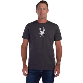 Spyder mens Spyder Carve S/S Heather Tee T-Shirt