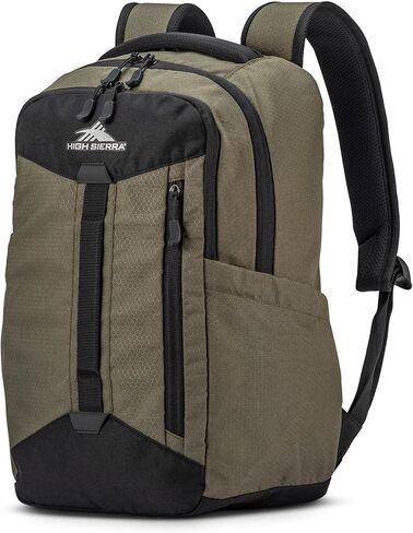High Sierra Everyday Backpack w/Device Sleeve & Adjustable Straps, Grey Blue in Kuwait