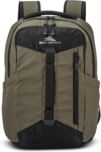 High Sierra Everyday Backpack w/Device Sleeve & Adjustable Straps, Grey Blue in Kuwait