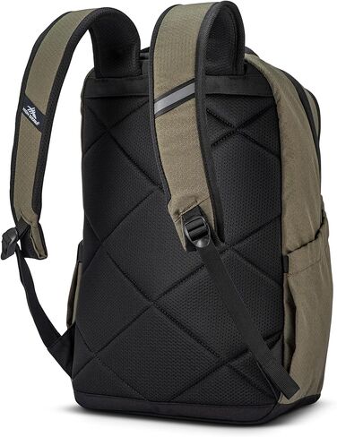 High Sierra Everyday Backpack w/Device Sleeve & Adjustable Straps, Grey Blue in Kuwait
