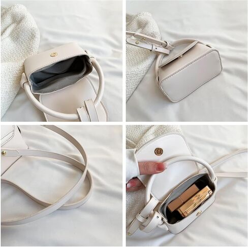 Ayliss Women Mini Purse Bag Mini Top Handle Clutch Crossbody Handbag Mini Cute Purse Lipstick Bag Ladies Accessories Gift in Saudi Arabia