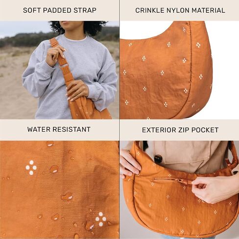 Jadyn Crescent Bag, Large Crossbody for Women – Comfortable, Versatile Anti-Theft Shoulder Bag for Travel, Everyday Use in Kuwait